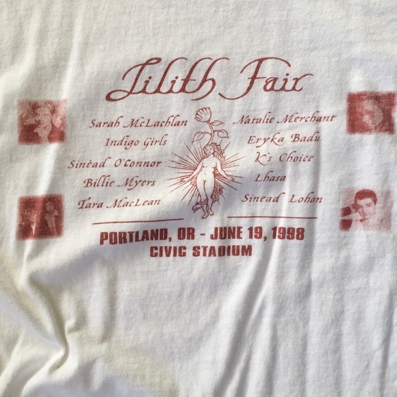 Vintage 1998 Lilith Fair Shirt - Picture 4 of 4